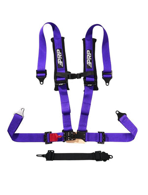 PRP Seats 5.2 Sewn-In Latch & Link 5-Point 2" Harness, Purple