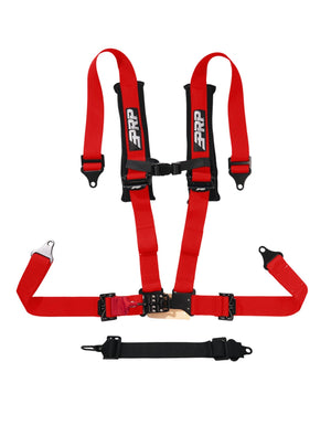 PRP Seats 5.2 Sewn-In Latch & Link 5-Point 2" Harness, Red
