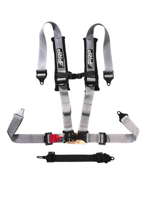 PRP Seats 5.2 Sewn-In Latch & Link 5-Point 2" Harness, Silver