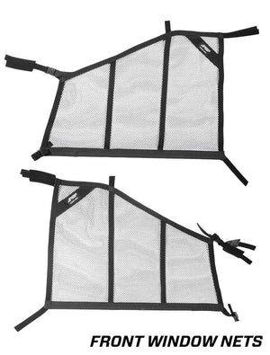 PRP RZR Pro R4 window net mesh close-up showing airflow and visibility