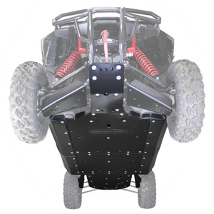 Honda Talon 1000 4 UHMW Skid Plate and Rock Sliders - Dunes 2 Dezert SXS