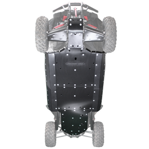 Honda Talon 1000 4 UHMW Skid Plate and Rock Sliders - Dunes 2 Dezert SXS