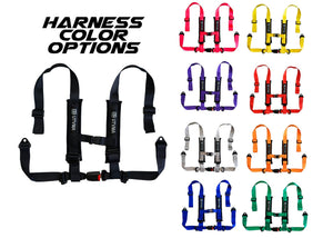 RZR Trail Front Bench Seat w/ Harnesses (2021–2025) - Dunes 2 Dezert SXS