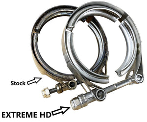RPM TIG welded stainless mid pipe for Can-Am X3 Turbo, Turbo R, and RR with cat delete for max power and heat reduction.