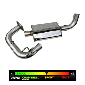 RPM Sport Muffler – Honda Talon 1000 Slip-On Exhaust - Dunes 2 Dezert SXS