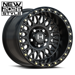 Hostile H201 Jackal UTV Wheel - Asphalt (Satin)