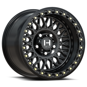 Jackal Beadlock Asphalt 15" UTV Wheel 5x4.5
