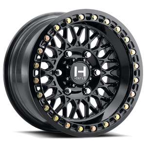 Hostile H301 Jackal Beadlock UTV Wheel - Asphalt (Satin)