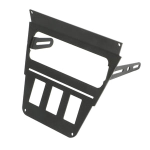 Rugged Radios 2026 RZR Pro R Ultimate mobile radio mount bracket shown without a radio installed