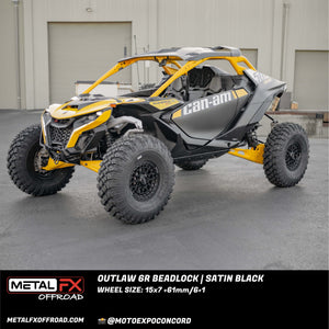 Outlaw 6R Beadlock | Satin Black - Dunes 2 Dezert SXS