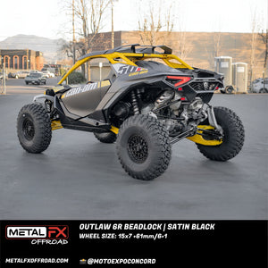 Outlaw 6R Beadlock | Satin Black - Dunes 2 Dezert SXS