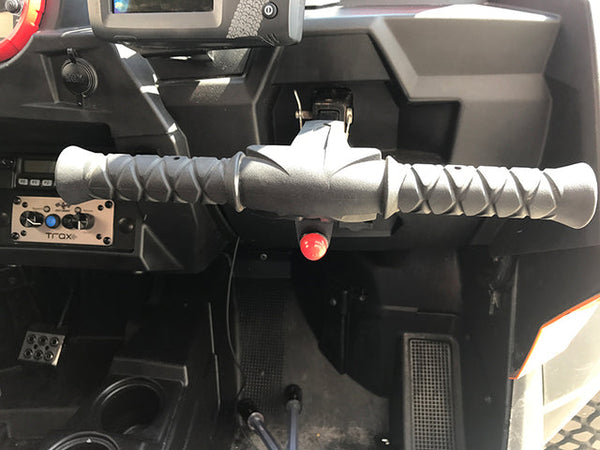 Grab Bar PTT Mount – Panel Button Compatible - Dunes 2 Dezert SXS