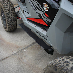 Polaris Pro R 2-Seat Rock Slider Steps - Dunes 2 Dezert SXS