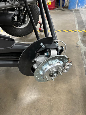 Polaris Pro R Rear Wheel Guard Kit - Dunes 2 Dezert SXS