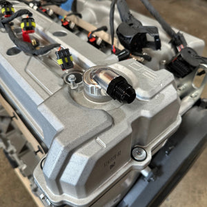 Polaris Pro R Billet Breather Cap -10AN - Dunes 2 Dezert SXS