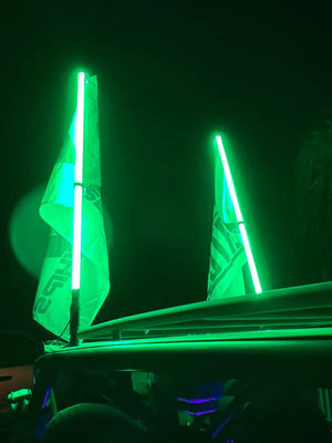 SINGLE COLOR X SERIES WHIPS - Dunes 2 Dezert SXS