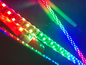 T2 RGB COLOR CHANGING WHIP LINE - Dunes 2 Dezert SXS