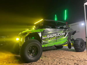 T2 RGB COLOR CHANGING WHIP LINE - Dunes 2 Dezert SXS