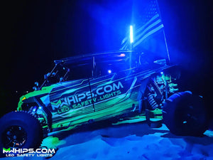 T2 RGB COLOR CHANGING WHIP LINE - Dunes 2 Dezert SXS