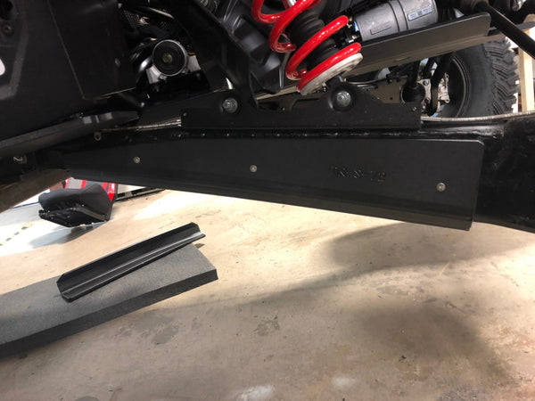 Trail Armor RZR XP Turbo S Trailing Arm Guards - Dunes 2 Dezert SXS