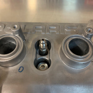 Polaris RZR Stainless Head Coolant Fitting - Dunes 2 Dezert SXS