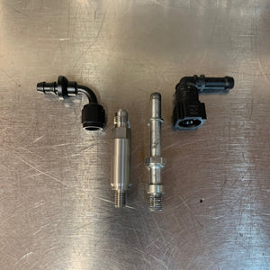 Polaris RZR Stainless Head Coolant Fitting - Dunes 2 Dezert SXS