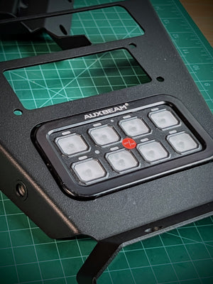 SFM Honda Talon AuxBeam 8 Gang Mount – Flush Fit Panel - Dunes 2 Dezert SXS