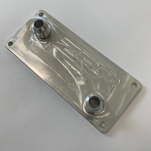 Polaris Pro R Oil Cooler Adapter | ZRP Billet - Dunes 2 Dezert SXS