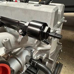 Polaris Pro R Billet Fuel Rail & Filter - Dunes 2 Dezert SXS