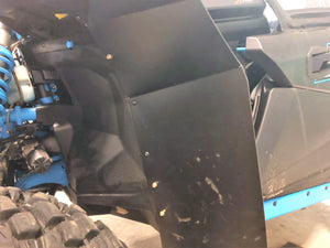 Can-Am X3 Wide Mud Flap Fender Extensions 2017+ - Dunes 2 Dezert SXS