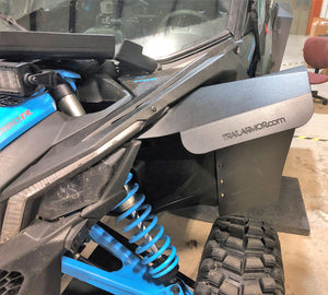 Can-Am X3 Wide Mud Flap Fender Extensions 2017+ - Dunes 2 Dezert SXS