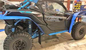 Can-Am X3 Wide Mud Flap Fender Extensions 2017+ - Dunes 2 Dezert SXS