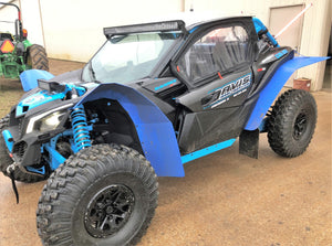 Can-Am X3 Wide Mud Flap Fender Extensions 2017+ - Dunes 2 Dezert SXS
