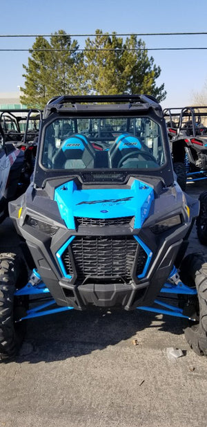 2019+ RZR XP 1000/Turbo Glass Windshield – Moto Armor - Dunes 2 Dezert SXS