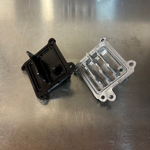 Polaris Pro R Billet Breather Block -10 AN - Dunes 2 Dezert SXS