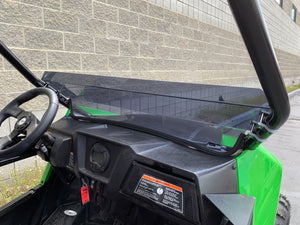 Tinted polycarbonate half windshield with billet mounts for Arctic Cat Wildcat 700 Trail/Sport, strong 3/16" design, UTVZILLA USA made
