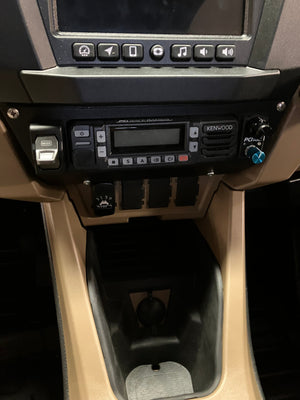 SFM 2025 Polaris Pro R Single Deck Radio Mount - Dunes 2 Dezert SXS
