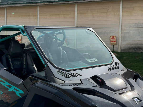 Voodoo Riders Pro XP Glass Windshield by Moto Armor - Dunes 2 Dezert SXS