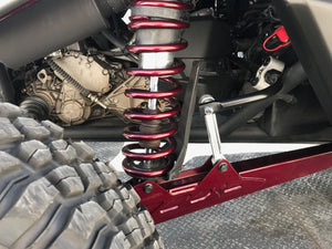 LM UTV Can-Am Maverick X3 Rear Sway Bar Links in black powder coat