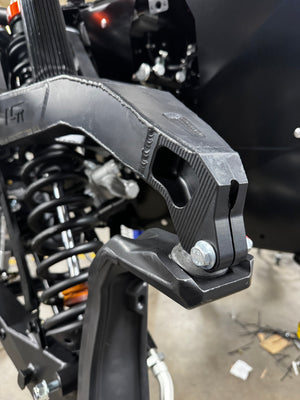 Can-Am Maverick R Chromoly Upper A-Arms - Dunes 2 Dezert SXS