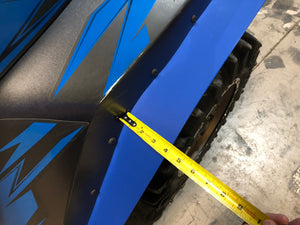 Trail Armor Wildcat XX Mud Flap Fender Extensions - Dunes 2 Dezert SXS