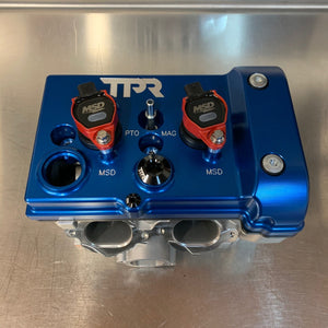 Blue Billet Valve Cover Pro XP / Turbo R - Dunes 2 Dezert SXS