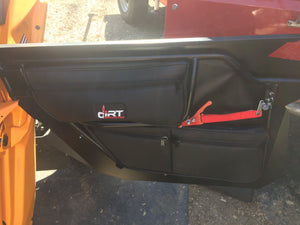 CANAM X3 FLAT TOP DOOR BAGS  (#DS-4206-BAG) - Dunes 2 Dezert SXS