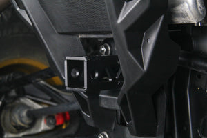 RZR Turbo R & Pro R Radius Rod Hitch Plate - Dunes 2 Dezert SXS