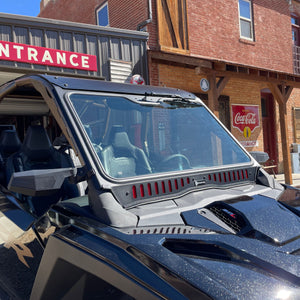 Polaris RZR Pro R (2025+) Vented Glass Windshield - Dunes 2 Dezert SXS