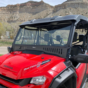 Honda Pioneer 1000 Vented Glass Windshield - Dunes 2 Dezert SXS