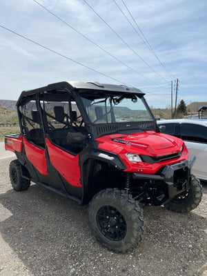Honda Pioneer 1000 Vented Glass Windshield - Dunes 2 Dezert SXS