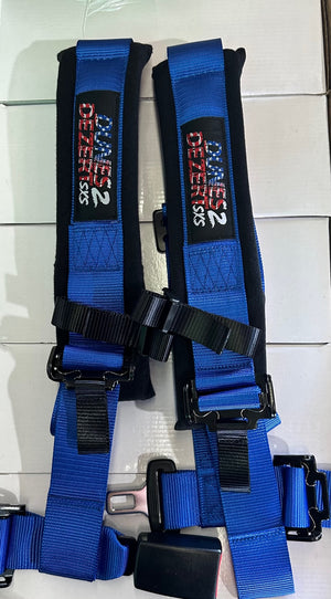 D2D 4.2 Auto Buckle 4-Point Harness – UTV Safety Gear - Dunes 2 Dezert SXS