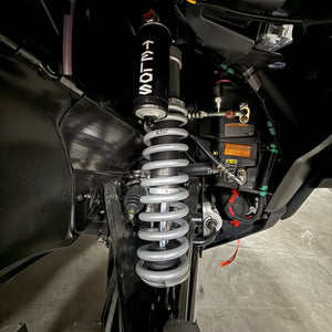 ZRP Telos T1 shocks installed on Can-Am Defender HD10 HD11 — view 9