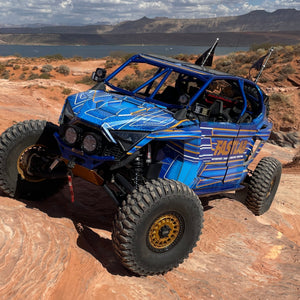 RZR Pro R / Turbo R 4-Seat Rock Slider Steps - Dunes 2 Dezert SXS